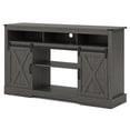 thumbnail image 3 of Royalcraft Adjustable Shelves Television Stand, Dark Grey, 58" x 34" x 16", 109 lbs, 3 of 8