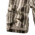 thumbnail image 5 of 2025 Men's Casual Shorts,Men's Shorts Men's Multi Pocket Pants Checkered Five Point Shorts Casual Loose Fitting Office Work Shorts, 5 of 5