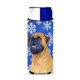 thumbnail image 1 of Caroline'S Treasures Ss4658Muk Mastiff Winter Snowflakes Holiday Ultra Hugger Para Latas Delgadas Enfriador De Latas Funda Hugger Lavable A Máquina Funda Para Bebidas Hugger Aislador Plegable Bebida A, 1 of 1