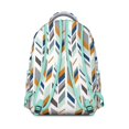 thumbnail image 3 of Vintage Boho Daypack - Floral Print Backpack with 17" Laptop Sleeve | Heavy Duty College Backpack for School, Dorm & Commuting Essentials, 3 of 6
