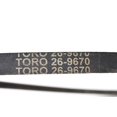 thumbnail image 2 of Toro 26-9670 Automotive Replacement V-Belt, 2 of 3