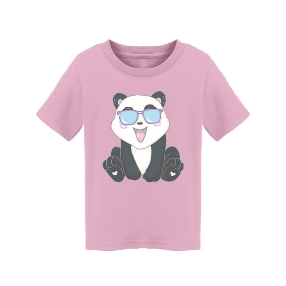 Little Panda In Glasses T-Shirt Toddler -Image by Shutterstock, 3 Toddler