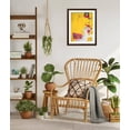 thumbnail image 4 of Art.com Pink Elephant with Fire Engine, 1984 Giclee Print by Jean-Michel Basquiat, Brown Frame Wall Art, 32" x 40", 4 of 4
