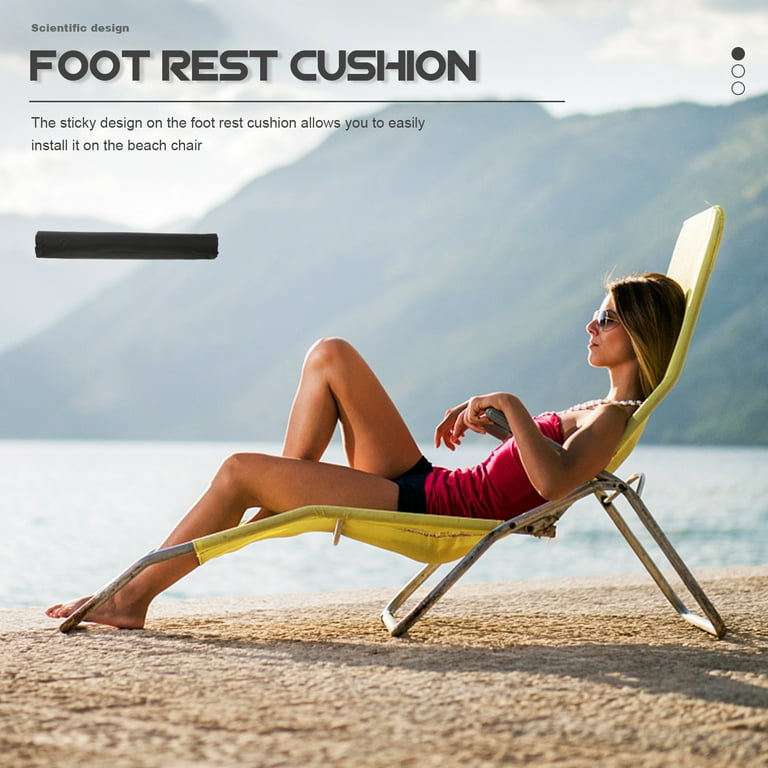 Folding Chair Leg Pads Beach Cushion for Footrest Patio Outdoor Chairs Recliner Reclining Lounger Parts Padding Walmart