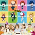 thumbnail image 2 of My Hero Academia Backdrop Banner Party Supplies Taspestry Wall Decor Post Birthday Decorations Background for Photography Taspestry, 2 of 6