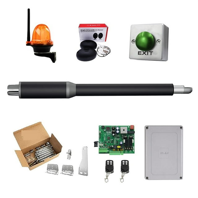 Single Swing Automatic Door Opener - 10 Feet Long 450 Lbs Solar Control Electric Lock Door Opener ,Free Your Hands