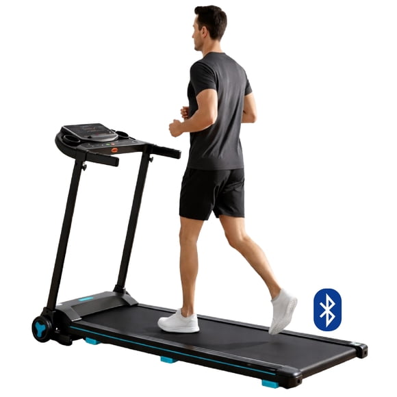 Caminadora X-Rush Calypso Plegable 1.5HP, 14 km/h, 2 Niveles Inclinación Pantalla LED