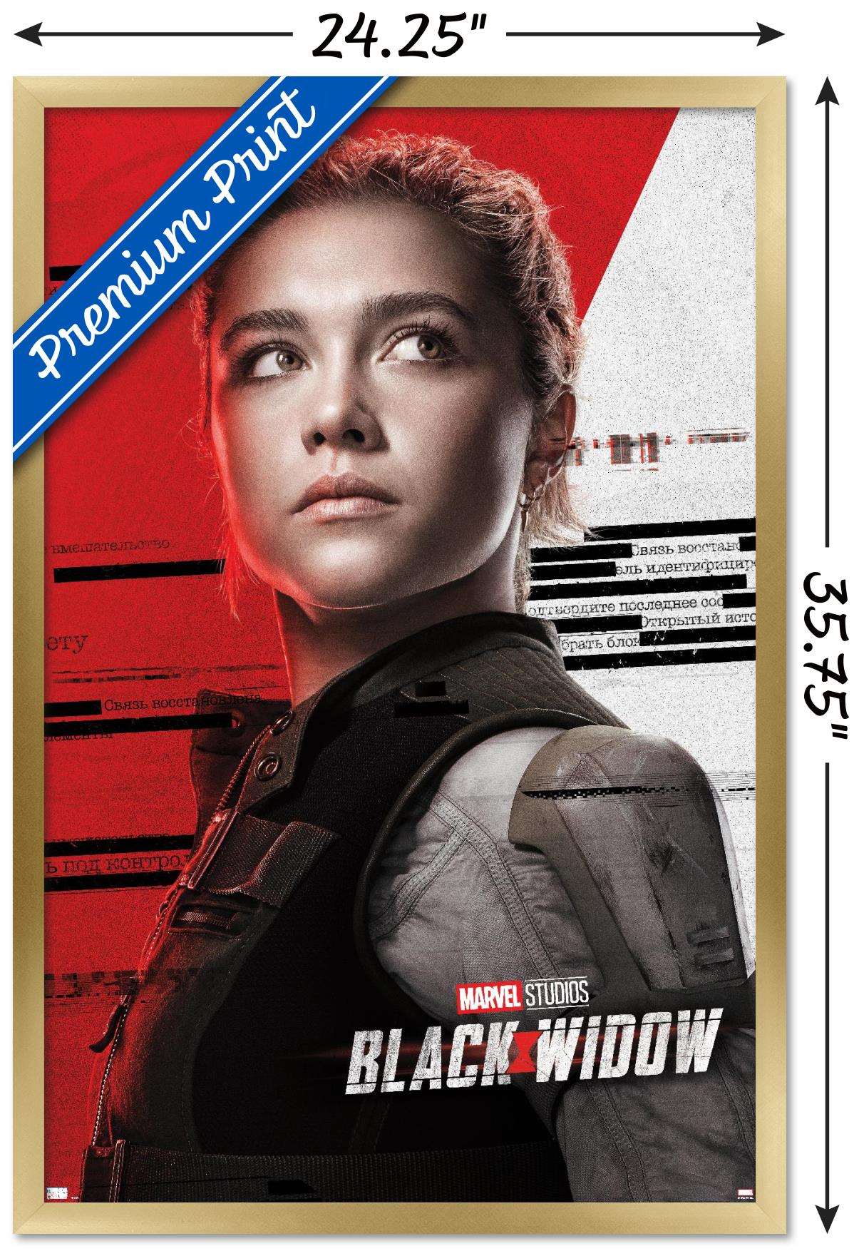 Marvel Cinematic Universe - Black Widow - Yelena Pose Wall Poster, 22.375" x 34", Framed