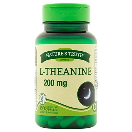 Natures Truth L theanine 200mg 60 Count Each