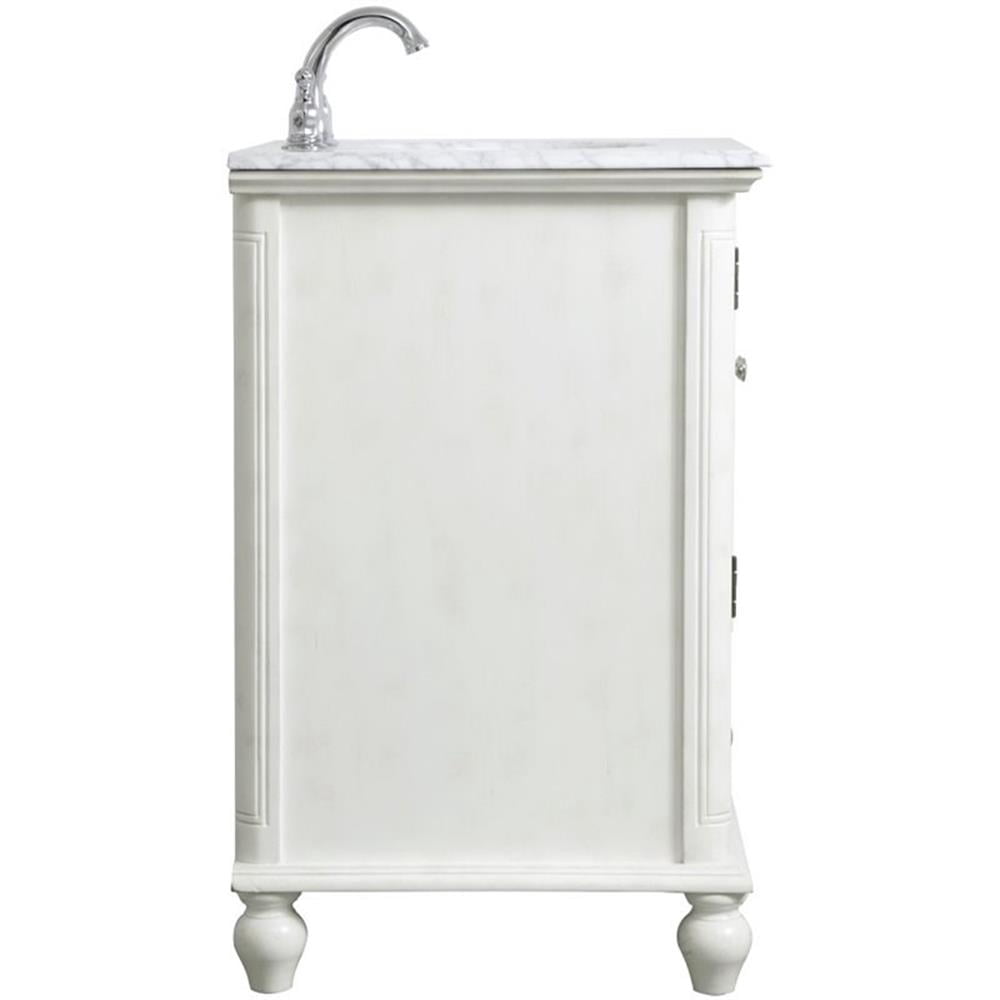 24 inch Single Bathroom Vanity in Antique White