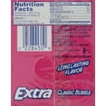 thumbnail image 2 of Extra Classic Bubble Gum 15 stick 10 count (12 count), 2 of 2