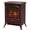 Red, variant on Portable Electric Fireplace Heater, Freestanding Fire Place Stove with Realistic LED Flames and Logs, Overheating Protection, 22" Red