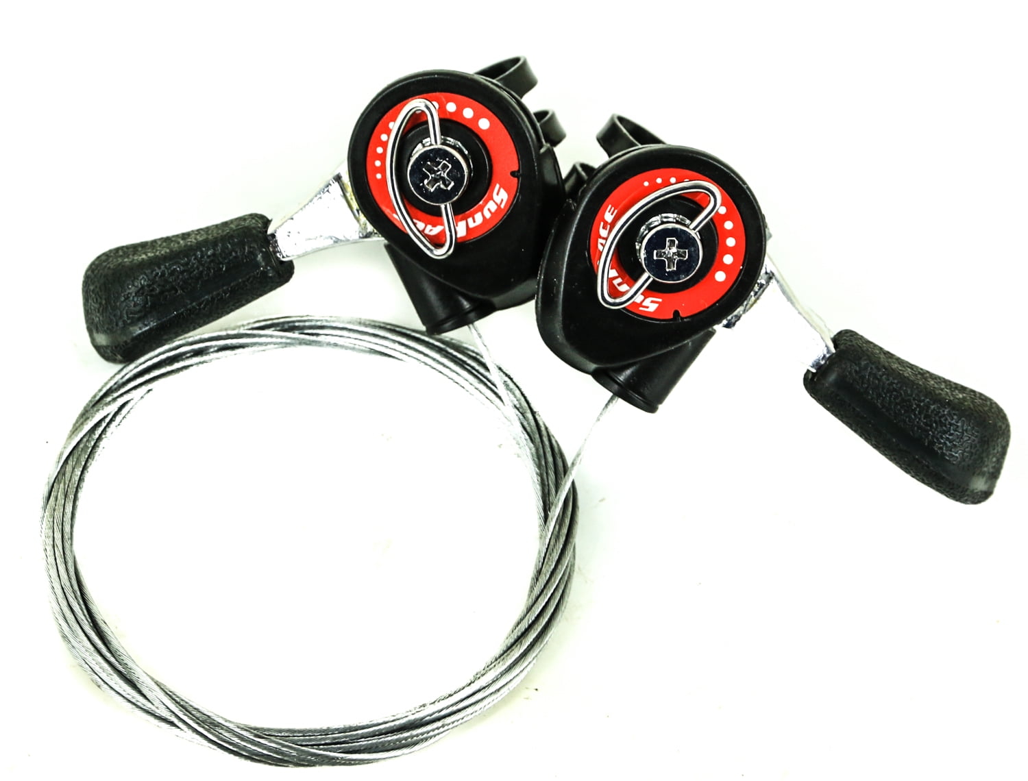 Sunrace Universal Friction Bike Shifters Pair Any Speed Left / Right