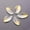 2# Lt Yellow & Clear, variant on 10pcs 21x12mm Petal Crystal Glass Loose Pendants Beads For Jewelry Findings DIY-11# Gold Pink
