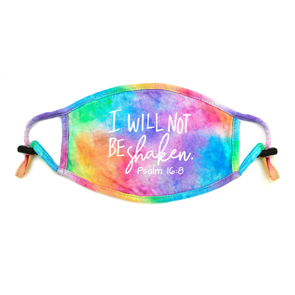 Good Works Psalm 16:8 Bible Verse Face Mask