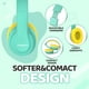 thumbnail image 3 of Auriculares Bluetooth JoySpark Kids 60h Playtime Green, 3 of 7