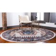 thumbnail image 3 of Rugs.com Eden Collection Rug – 8 Ft Round Cream Medium Rug Perfect For Kitchens, Dining Rooms, 3 of 9