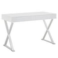 thumbnail image 2 of Modway Sector Office Desk in White, 2 of 4
