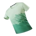 thumbnail image 4 of Men's Tie Dye Quick Dry Athletic T-Shirt Breathable Ice-Silk Short Sleeve Pullover Summer Casual Beach Tops, 4 of 4