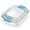 White-Blue Trim, variant on White Ceramic Baking Dish Set of 3 Rectangular Oven Safe Bakeware