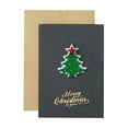 thumbnail image 2 of Taotanxi 3D Pop Up Christmas Greeting Cards Handmade Cards With Envelopes 5 Piece Set For Holiday Letter Writing To Wish Loved Ones And Friends - Featuring Christmas Tree Snowman Reindeer Santa Claus, 2 of 6