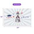thumbnail image 5 of Happy 4th of July Patriotic West Highland White Terrier Marching Band Uniform Balloons Fireworks Doormat Westie Westy Dog Lover Indoor Outdoor Welcome Mat - 13009, 5 of 5