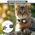 thumbnail image 6 of 2WIN2BUY Compatible with Airtag Dog Collar,Reflective Kitten Tracker Collar with AirTag Holder,Adjustable GPS Pet Collar with Quick Snap Buckle for Cats & Small Dogs,Pink, 6 of 10