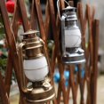 thumbnail image 3 of Retro Vintage Camping Hanging Lanterns Battery Led Flame Warm Light Nature Hike For Fishing Tent Camping Equipment, 3 of 5
