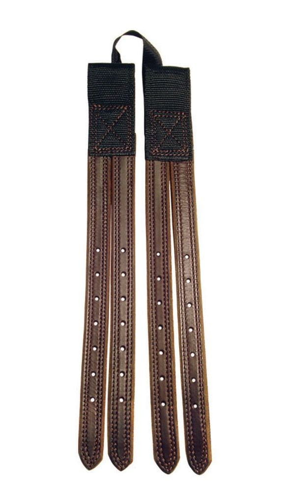 Berlin Custom Leather Billet English Bridle Saddles Mahogany TB795