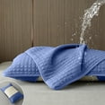 thumbnail image 5 of Pillow Covers,Soft Sweatproof Comfortable Pillow Case for Sleeping | Waterproof Quilted Breathable Stain Resistant Pillowcase | Bedroom Bedding,29.1x18.9 Inch,Blue, 5 of 7