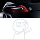 thumbnail image 1 of Funny Cartoon Middle Finger Vinyl Car Stickers Motorcycle Decal Fashion Car Decoration Sticker, 1 of 4
