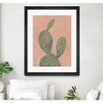 thumbnail image 2 of Giant Art 24x32 Coral Cacti I Matted and Framed in Multi-Color, 2 of 3