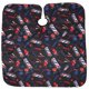 thumbnail image 1 of Fashionable Barber Shop Hairdressing Cape Hair Cutting Apron Hair Beauty Tool 160x140cm (Black), 1 of 5