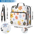 thumbnail image 2 of FORMRS Zipper Binder with Shoulder Strap 2-inch Ring 500 Sheet Capacity File Bag, Colorful Retro Floral, 2 of 5