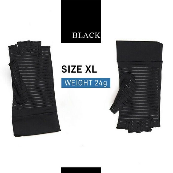 Outdoor Anti-Slip Pain Relief Fishing Sport Gloves Arthritis Gloves Hand Wrist Brace Cycling Mitten XL