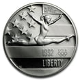 thumbnail image 2 of 1992-S Olympic Gymnast 1/2 Dollar Clad Commem Proof (w/Box & COA), 2 of 3