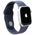 thumbnail image 1 of Pre-Owned Apple Watch SE (2nd Gen) (GPS + LTE) A2726 40mm Silver Al/Storm Blue SB S/M 90%+, 1 of 1