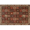 thumbnail image 1 of Ahgly Company Indoor Rectangle Traditional Maroon Red Persian Area Rugs, Swatch Sample, 1 of 6