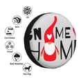 thumbnail image 4 of Naloa Gnome Home With A Cute Gnome PVC Leather Spare Tire Wheel Cover for Car Truck SUV Camper Trailer Universal Fit many size16 inch, 4 of 6
