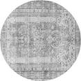 thumbnail image 1 of Ahgly Company Indoor Round Persian Gray Traditional Area Rugs, 6' Round, 1 of 1