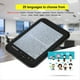 thumbnail image 2 of Lector de Libros Electrónicos EInk de 6 Pulgadas, Pantalla de 600 X 800, 300 , Cubierta Azul (Negro, 8 GB), 2 of 5