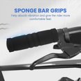 thumbnail image 5 of 1 Pair for Bike Bicycle Handle Handlebar Soft Sponge Bar Grips Black Banmo, 5 of 5