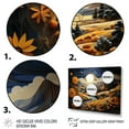 thumbnail image 3 of Designart "Farmhouse landscapes Of Gold III" Farm Canvas Print, 3 of 5