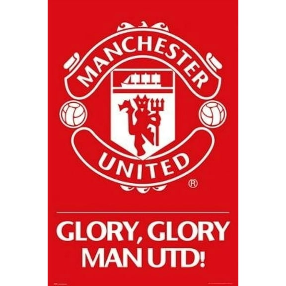 Manchester United Crest Poster (24 x 36)