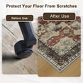 thumbnail image 6 of KUETH 36"X 48" Protective Flooring Office Chair Mat for Hardwood Floor and Tile Floor, Heavy Duty Desk Chair Mat for Carpets, Anti Slip Office Floor Mats for Rolling Chairs, Low Pile Under Desk Rug, 6 of 9