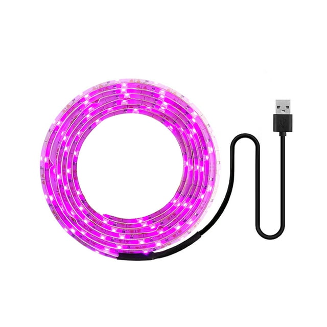 Lampe de Culture LED Spectre Complet Bande Lumineuse USB 0,5 m 2835 SMD DC5V LED Phyto