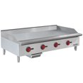 thumbnail image 1 of MoTak MGR48 48" Gas Griddle w/ Manual Controls - 3/4" Steel Plate, Convertible, 1 of 1