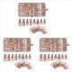 thumbnail image 1 of 210 Piezas Anillo Conector de Terminal de Cable SC6-25 Conectores de Cobre Kit de Conector de Terminal de Engarce Eléctrico de Cable Desnudo, 1 of 5
