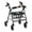 Shark, variant on HELLHERO Maple Leaves Walker Rollator Seat Back Cover Rollator Walker Seat Back Covers Dust Proof Breathable Easy Installation for Elderly
