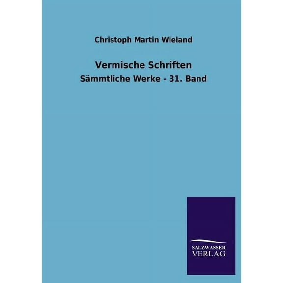 Vermische Schriften